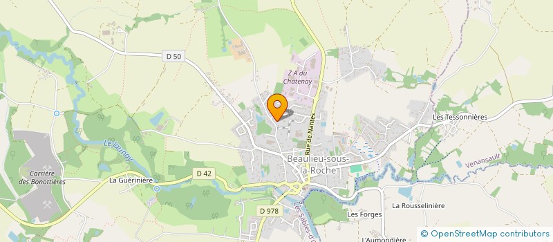 localisation de l'entreprise MULTISERVICES 360  BEAULIEU-SOUS-LA-ROCHE