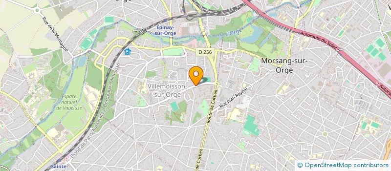 localisation de l'entreprise MULTISERVICES à VILLEMOISSON-SUR-ORGE