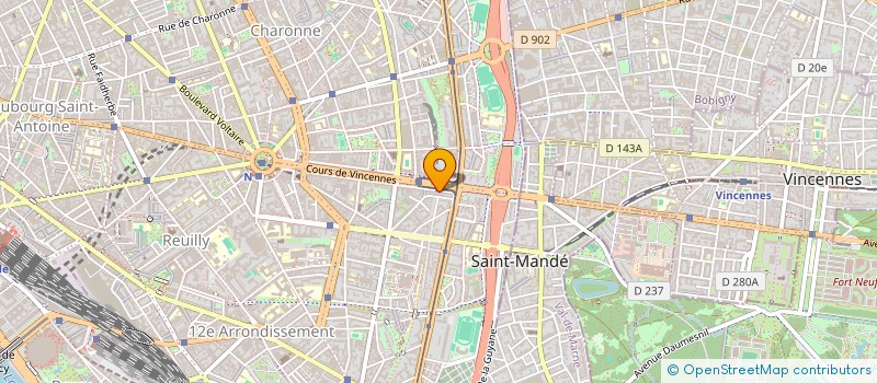 localisation de l'entreprise MULTISERVICES à PARIS