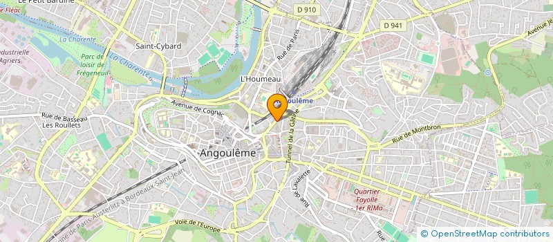 localisation de l'entreprise MULTISERVICES à ANGOULEME