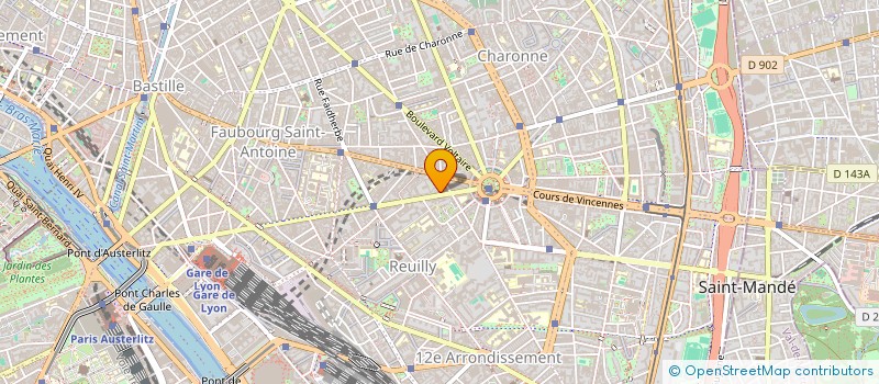 localisation de l'entreprise MULTISERVICES BAT  PARIS