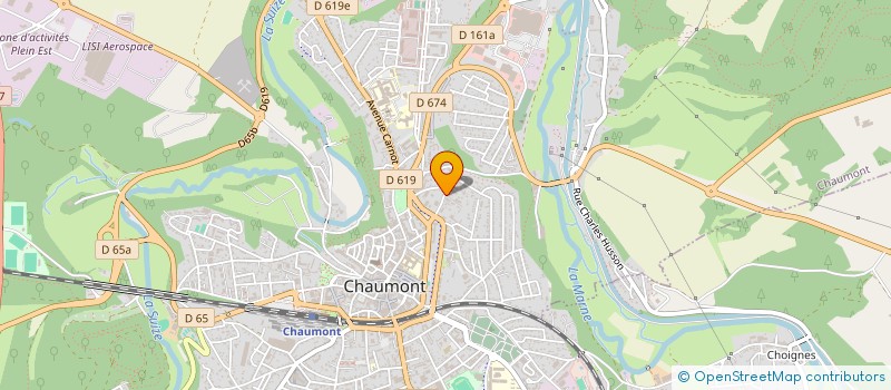 localisation de l'entreprise MULTISERVICES CHAUMONTAIS à CHAUMONT