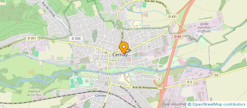 localisation de l'entreprise MULTISERVICES CONCEPT  CERNAY