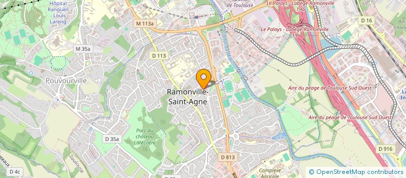 localisation de l'entreprise MULTISERVICES DANIEL  RAMONVILLE-SAINT-AGNE