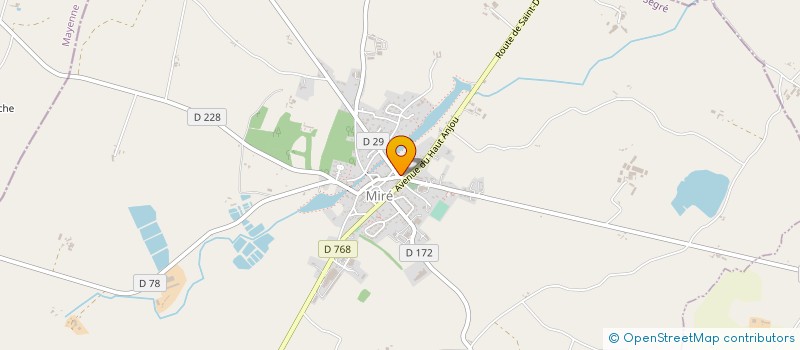 localisation de l'entreprise MULTISERVICES DE MIRE  MIRE