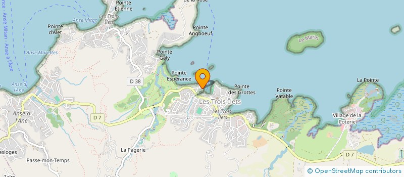 localisation de l'entreprise MULTISERVICES DEGLAS  LES TROIS-ILETS