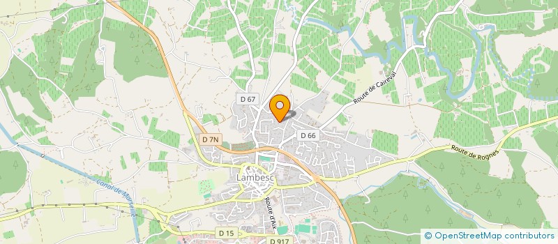 localisation de l'entreprise MULTISERVICES DU PAYS D'AIX  LAMBESC