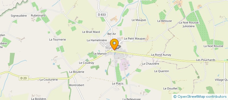 localisation de l'entreprise MULTISERVICES MANTILLY à MANTILLY