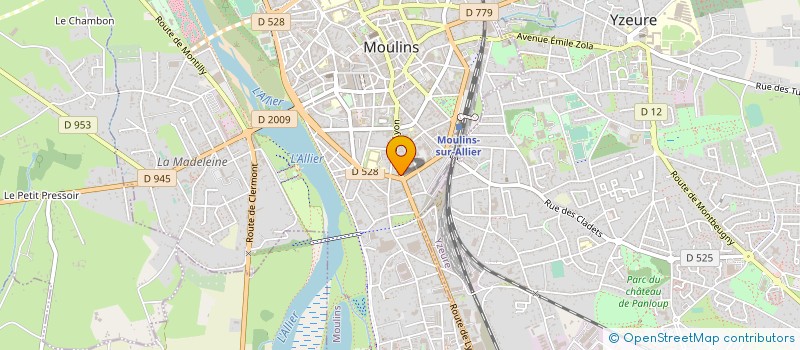 localisation de l'entreprise MULTISERVICES MOULINOIS PLUS à MOULINS