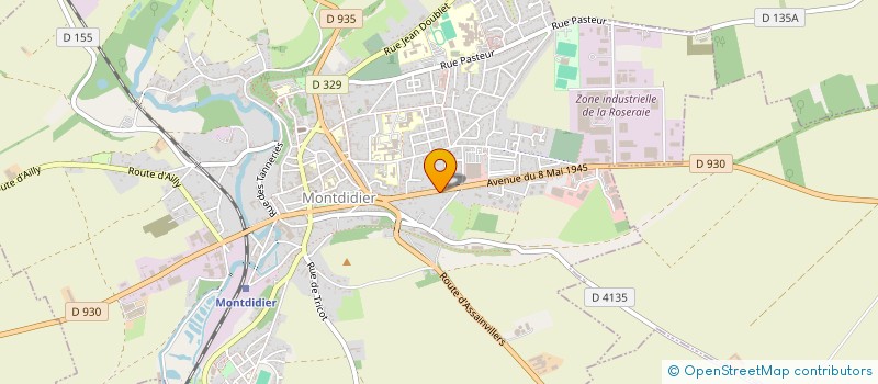 localisation de l'entreprise MULTISERVICES MULTITACHES MONTDIDIER à MONTDIDIER