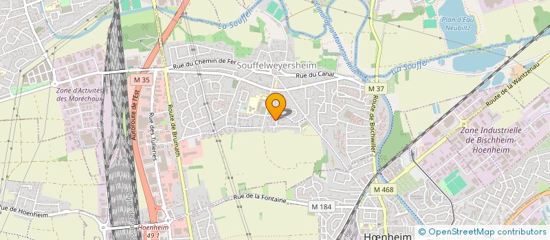 localisation de l'entreprise MULTISERVICES PLUS à SOUFFELWEYERSHEIM