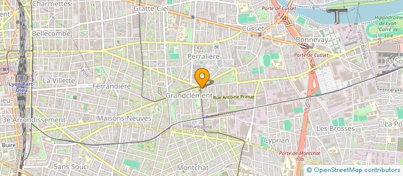 localisation de l'entreprise MULTISERVICES TRAVAUX  VILLEURBANNE