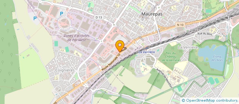 localisation de l'entreprise MULTISIGNES  COIGNIERES