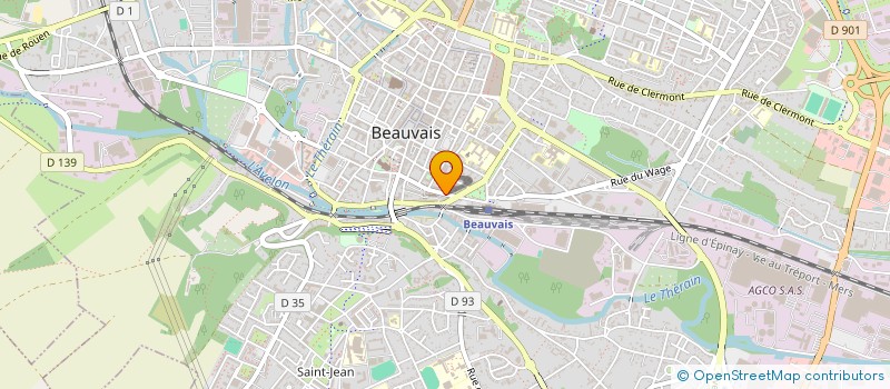 localisation de l'entreprise MULTISIME ASSOCIATION DE SERVICES ET INTERVENTIONS MULTIPLES  BEAUVAIS