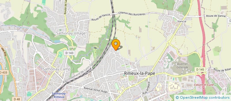 localisation de l'entreprise MULTISITES  RILLIEUX-LA-PAPE