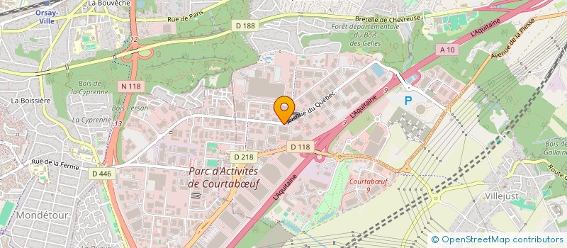localisation de l'entreprise MULTISOL FRANCE à VILLEBON-SUR-YVETTE