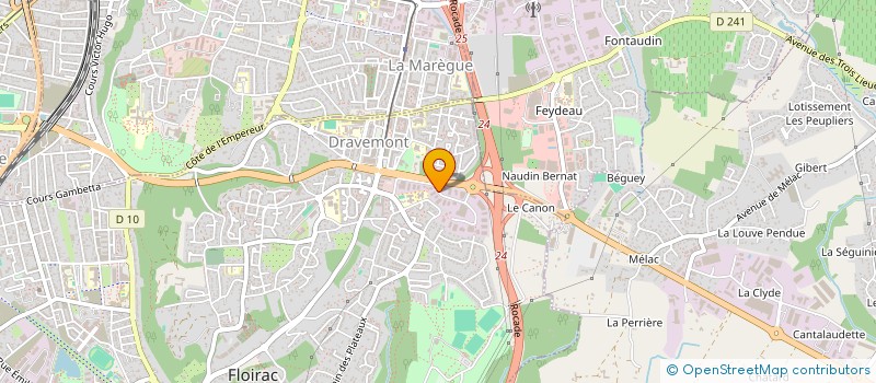 localisation de l'entreprise MULTISOLS à FLOIRAC