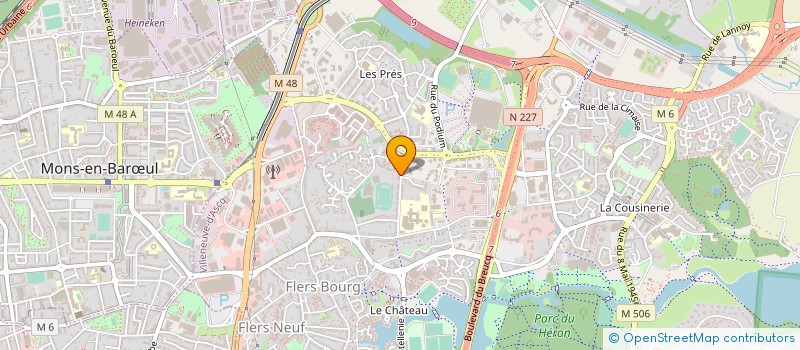 localisation de l'entreprise MULTISPACES à VILLENEUVE-D'ASCQ