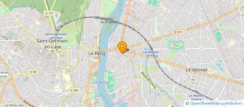 localisation de l'entreprise MULTISPORTS ADAPTES ILE-DE-FRANCE  LE VESINET