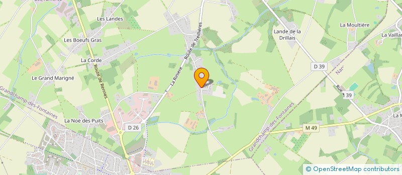 localisation de l'entreprise MULTISPORTS GRANDCHAMPENOIS  GRANDCHAMP-DES-FONTAINES