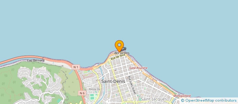 localisation de l'entreprise MULTISPORTS JUNIOR à SAINT-DENIS