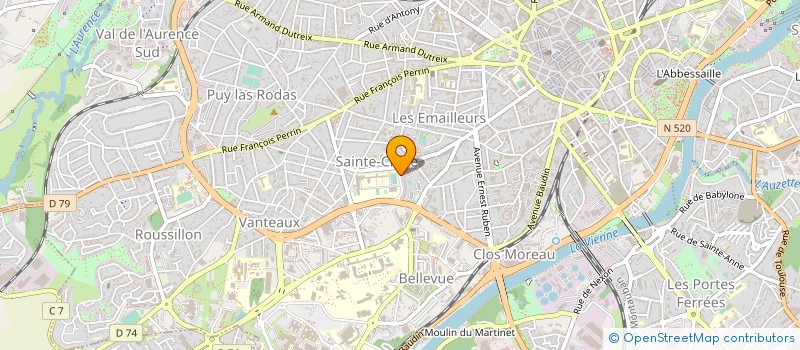 localisation de l'entreprise MULTISPORTS PAR NATURE à LIMOGES
