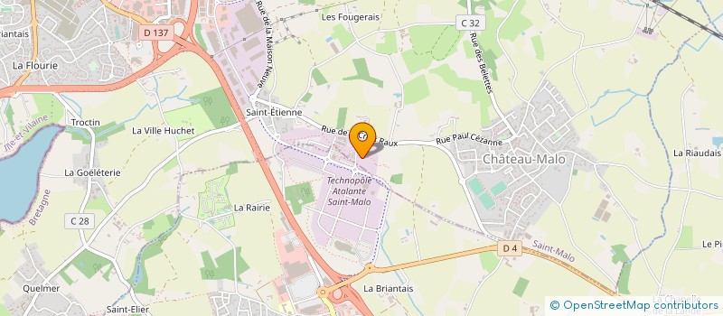 localisation de l'entreprise MULTISTATION  SAINT-MALO