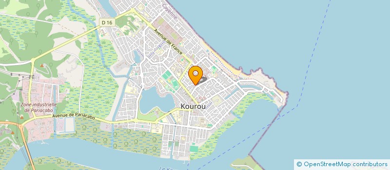 localisation de l'entreprise MULTITEC à KOUROU