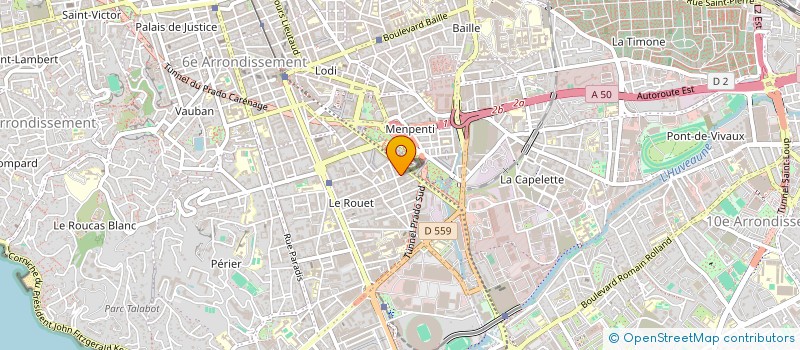 localisation de l'entreprise MULTITEC à MARSEILLE