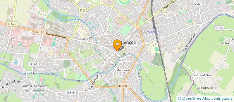 localisation de l'entreprise MULTITEC à ALENCON