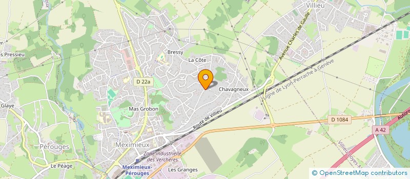 localisation de l'entreprise MULTITECH  MEXIMIEUX