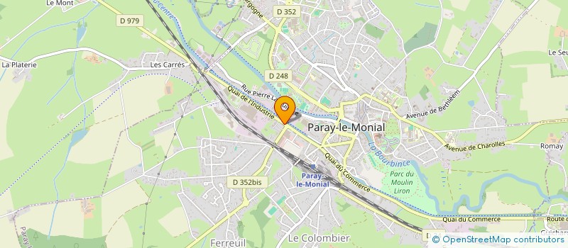 localisation de l'entreprise MULTITECHNIC  PARAY-LE-MONIAL