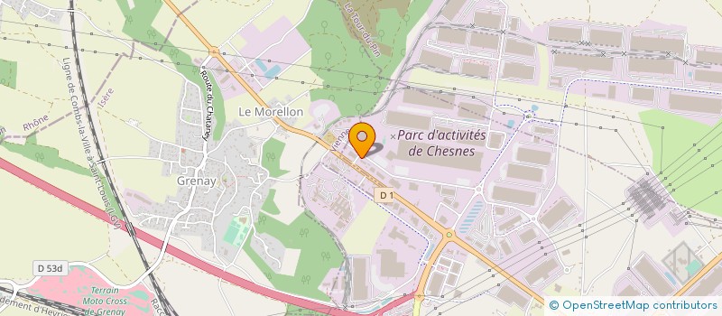 localisation de l'entreprise MULTITEL INTERNATIONAL à SAINT-QUENTIN-FALLAVIER