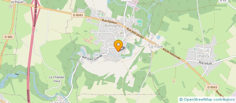 localisation de l'entreprise MULTITRAVAUX EXPRESS  RIMOGNE