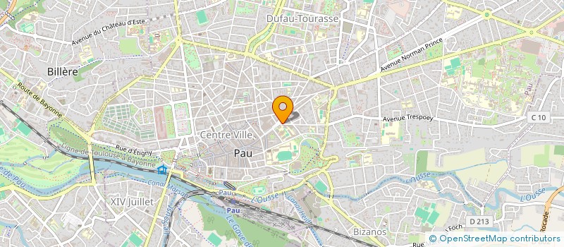 localisation de l'entreprise MULTITRON à PAU