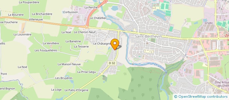 localisation de l'entreprise MULTITUDE TECHNOLOGIES à SAINT-BERTHEVIN