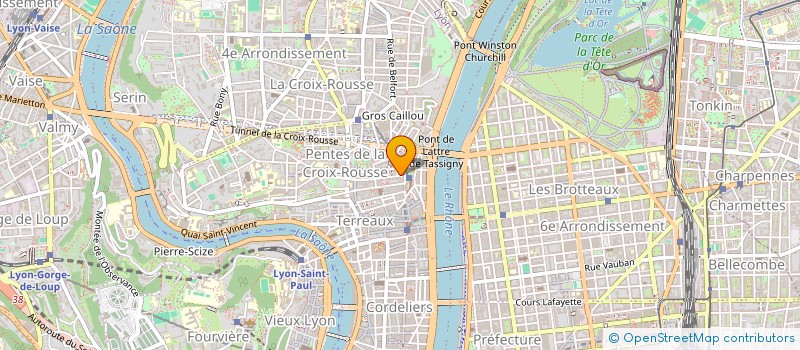 localisation de l'entreprise MULTIVERS à LYON