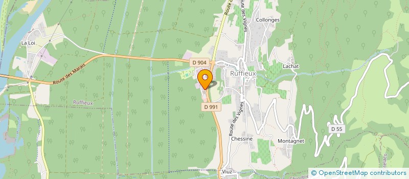 localisation de l'entreprise MULTIVERT  RUFFIEUX