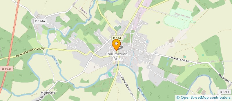 localisation de l'entreprise MULTIVIDEO  CHAUMES-EN-BRIE