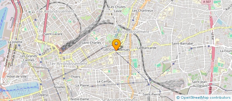 localisation de l'entreprise MULTIVISION PHOTO SON VIDEO à MARSEILLE