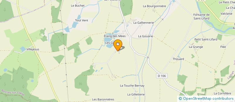 localisation de l'entreprise MULTON à BOSSAY-SUR-CLAISE
