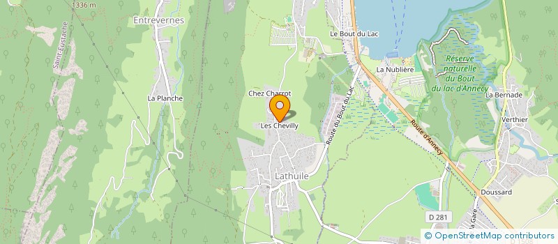 localisation de l'entreprise MULTYMOOV  LATHUILE