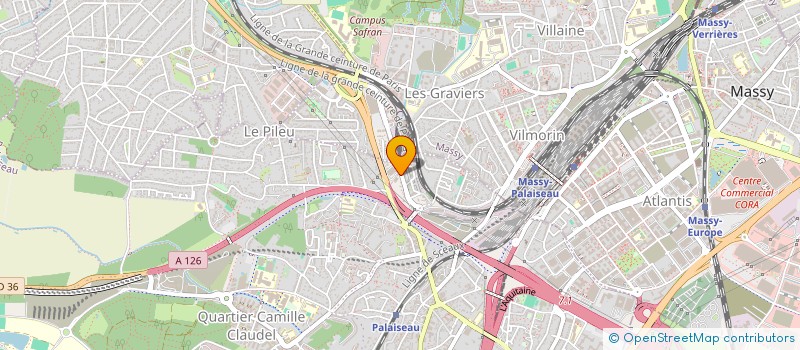 localisation de l'entreprise MULTYPROMOTION à PALAISEAU