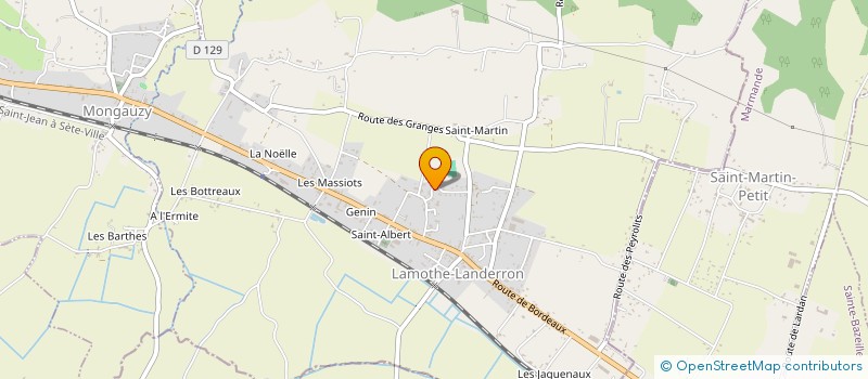 localisation de l'entreprise MUM POWER  LAMOTHE-LANDERRON