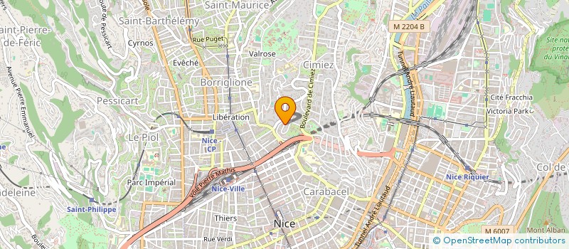 localisation de l'entreprise MUM & SON à NICE