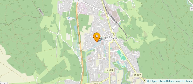 localisation de l'entreprise MUMESONE  LAGNIEU