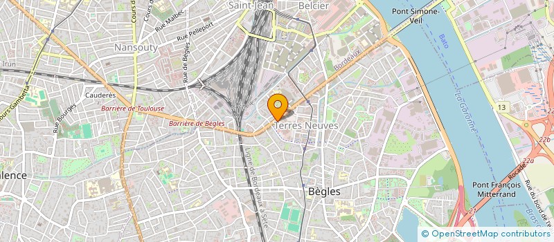 localisation de l'entreprise MUMMING à BEGLES