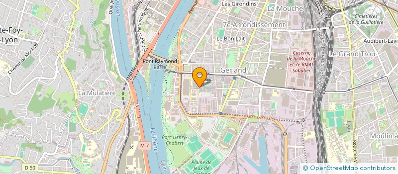localisation de l'entreprise MUMPS TECHNOLOGIES à LYON