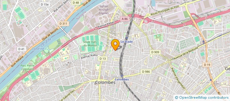 localisation de l'entreprise MUMS EN VRAI  COLOMBES