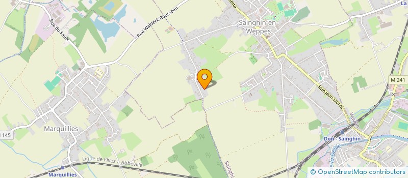 localisation de l'entreprise MUMSODI  SAINGHIN-EN-WEPPES